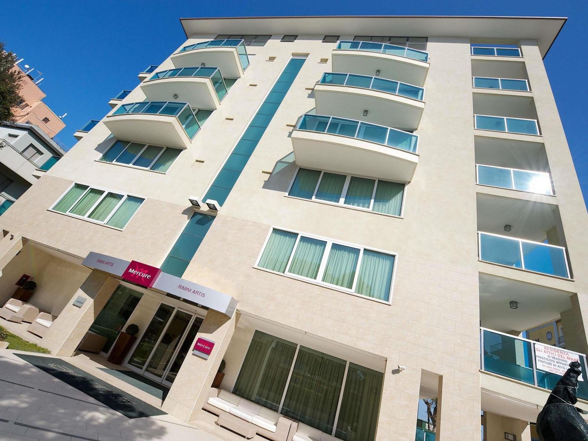 Mercure Hotel Rimini Artis Exteriör bild